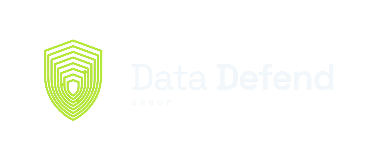 Data Defend Group horizontal lockup.